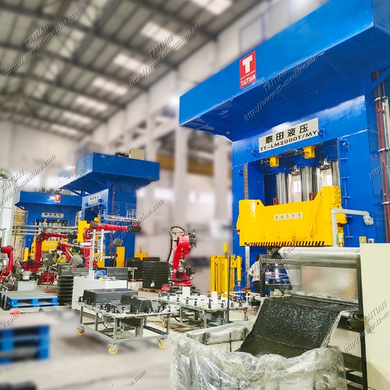 2000Tons Composites Hydraulic Press For New Energy Vehicle Battery Case