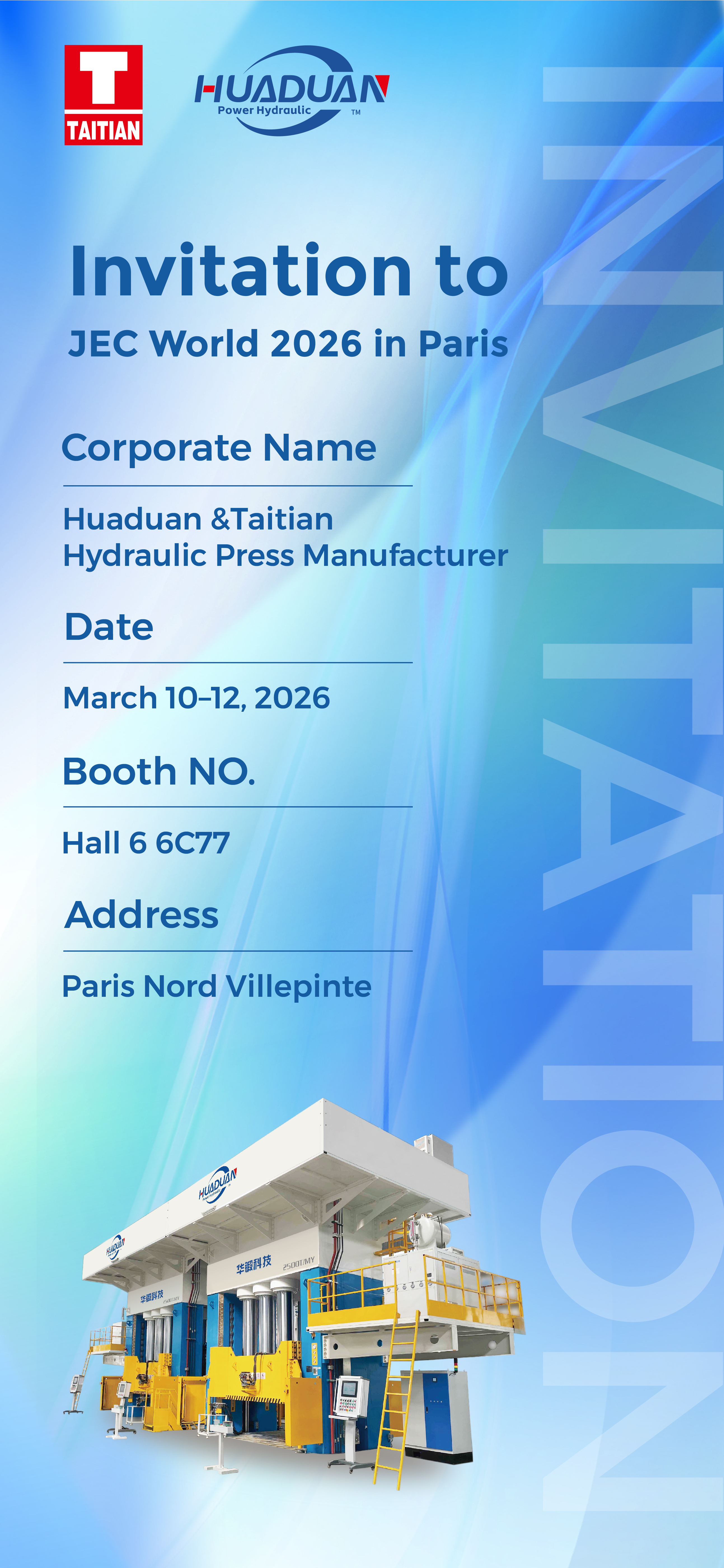 JEC World 2026-Let us meet at Paris.